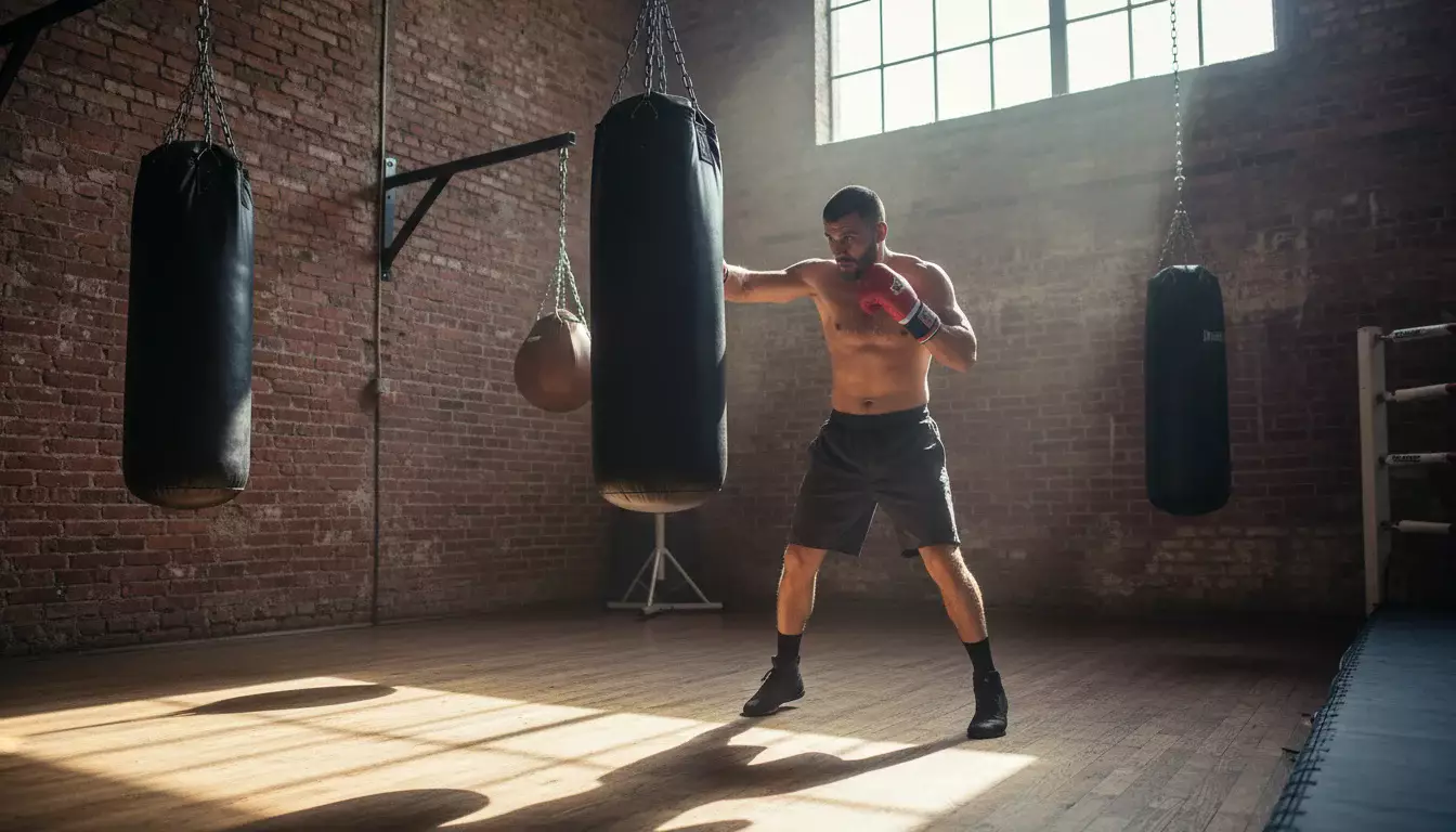 Boxer beim Training – Analyse von Kampfstil und Statistiken für Boxwetten