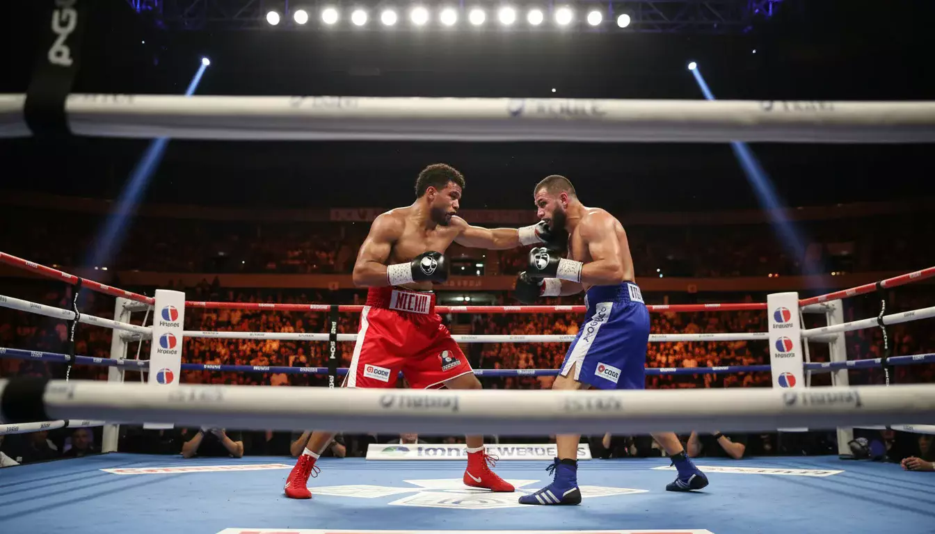 Boxer im Kampf mit Publikum – Livewetten beim Boxen in Echtzeit